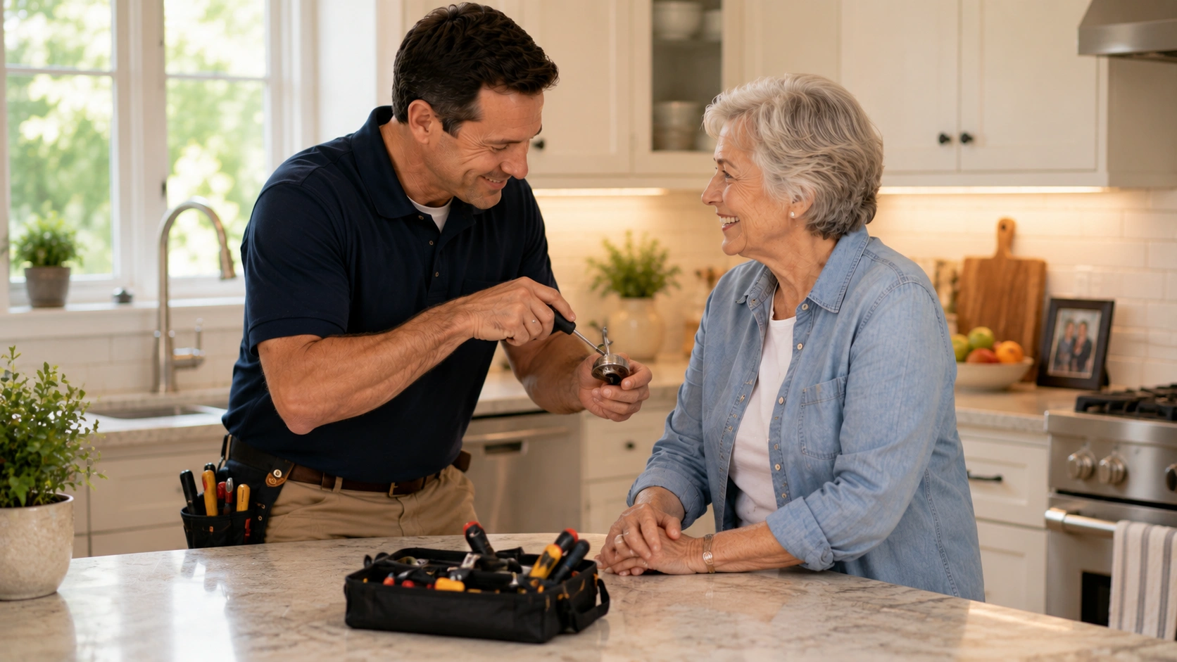 Trusted home maintenance support for older homeowners